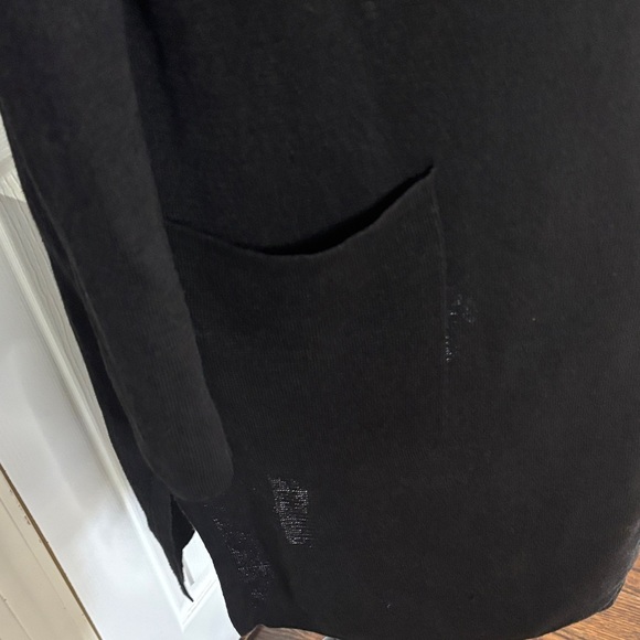 J. Crew Black Trench Cardigan  for Women - Picture 4 of 5